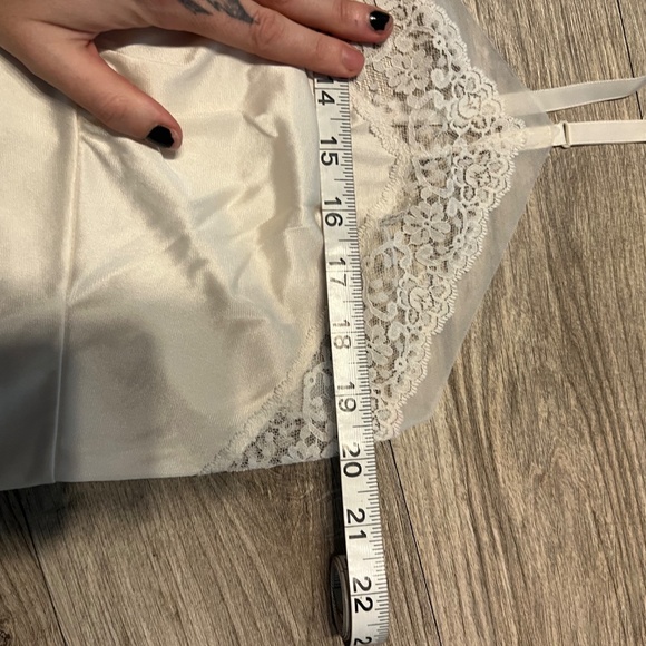 Cottage core cream slip dress - Picture 3 of 6